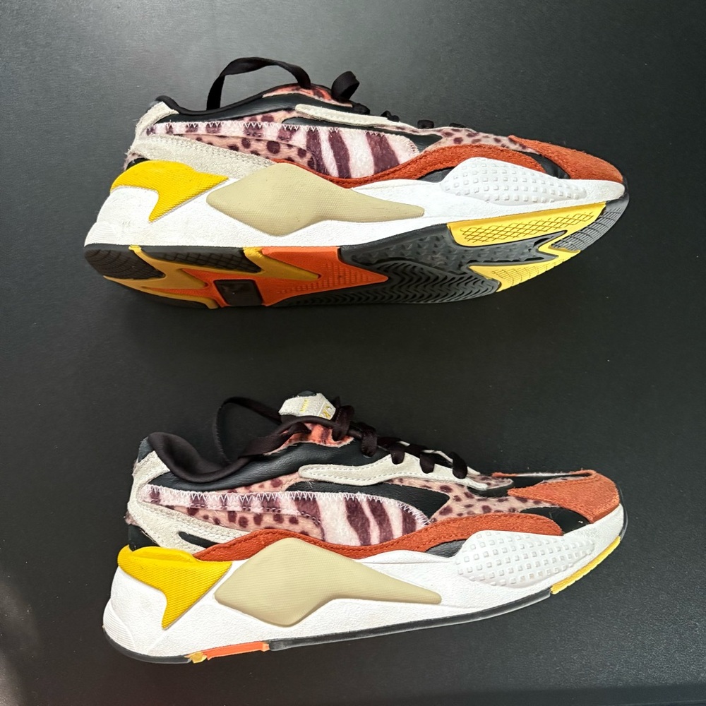 RS-X Cats Women's Trainers size 8  Colorful Animal‎ Print Sneakers Puma fashion